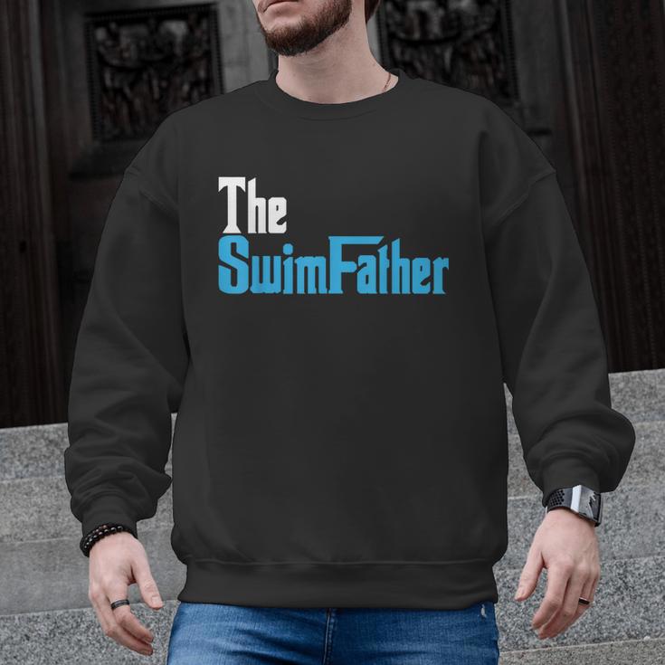 The SwimFather Saying Tee For Swimming Fatehrs Men Graphic Sweatshirt, trending gift The SwimFather Saying Tee For Swimming Fatehrs Men Graphic Sweatshirt, trending gift