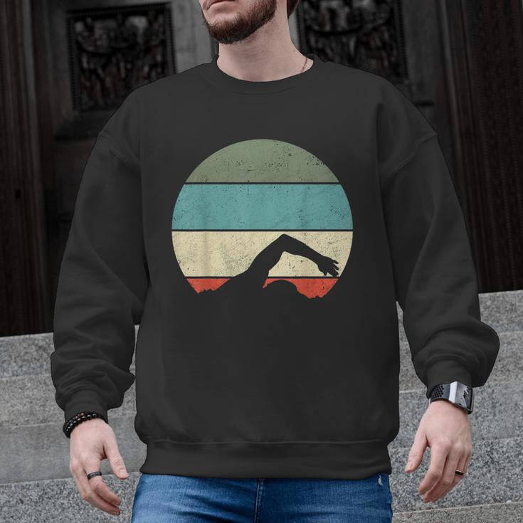 Swimming Men Graphic Sweatshirt
