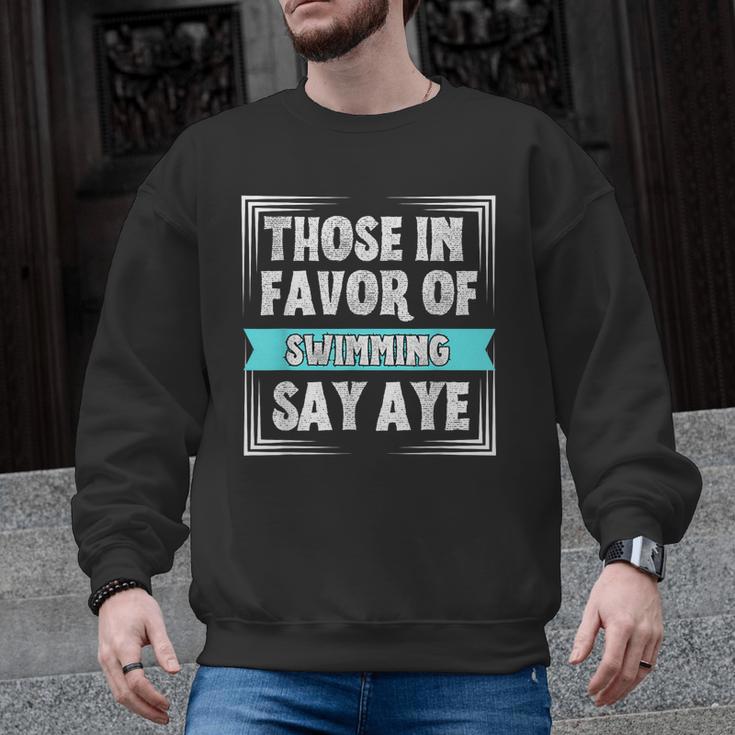 Swimming Swim Swimmer Men Graphic Sweatshirt