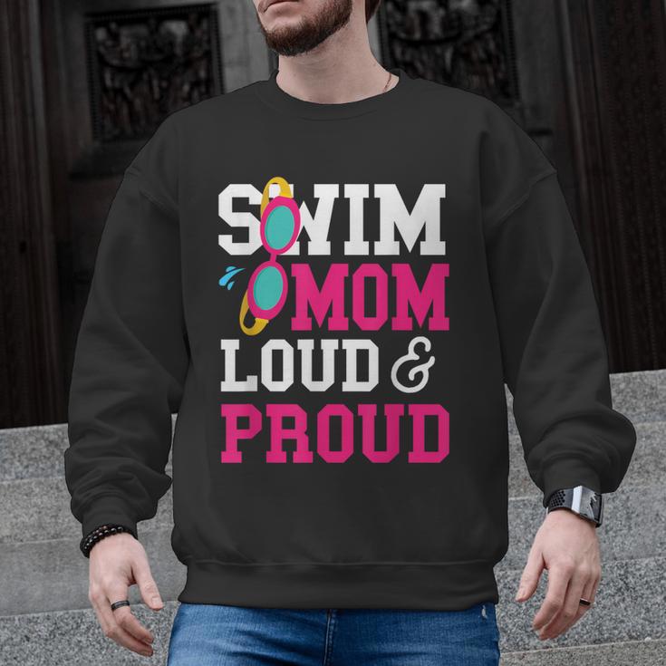 Swimming Swimmer Swim Mom Men Graphic Sweatshirt