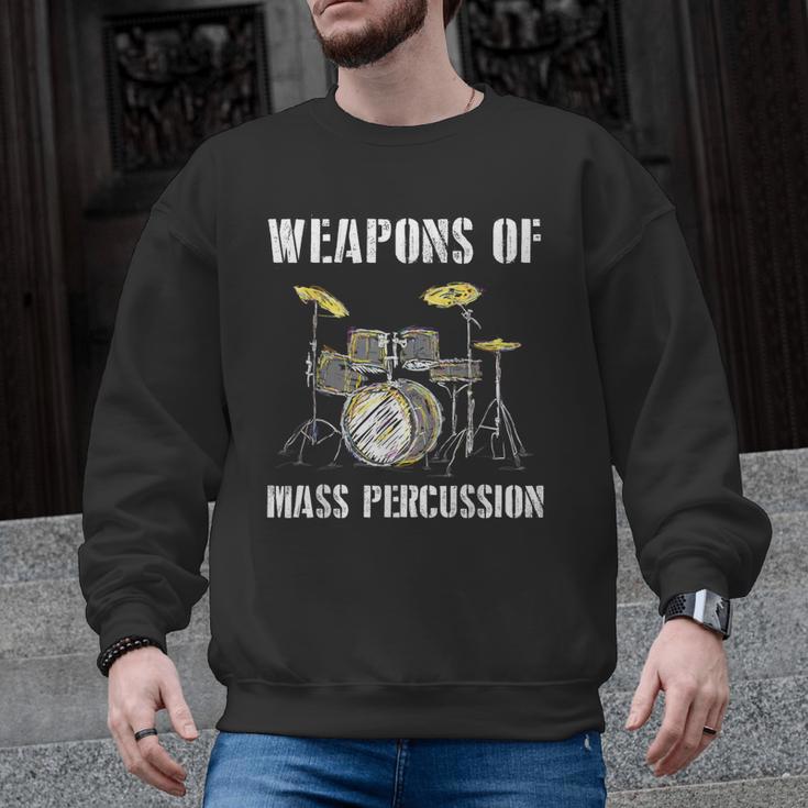 Weapons Of Mass Percussion Band Best Drummer Drum Kit Men Graphic Sweatshirt, trending gift Weapons Of Mass Percussion Band Best Drummer Drum Kit Men Graphic Sweatshirt, trending gift