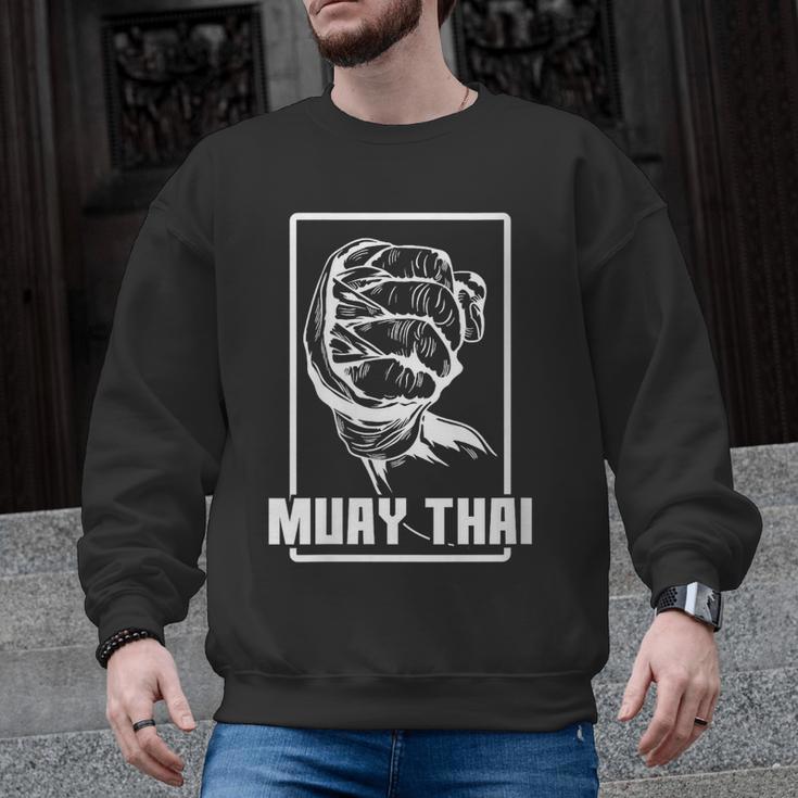 Women's Muay Thai Boxing Arm Men Graphic Sweatshirt
