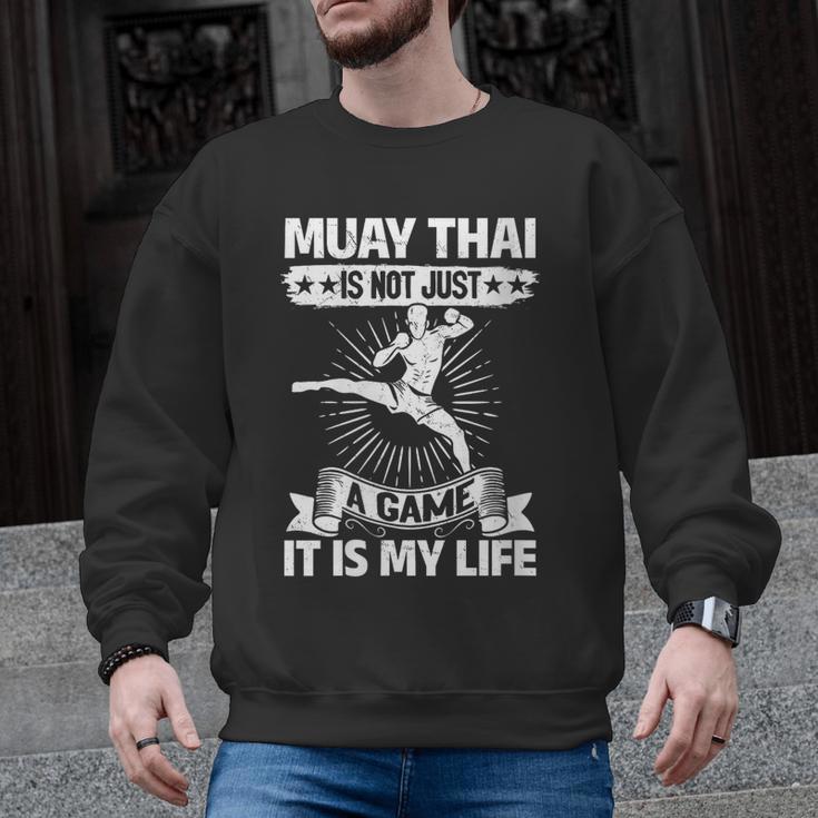 Women's Muay Thai Muay Thai Is Not Just a Game It Is My Life Men Graphic Sweatshirt