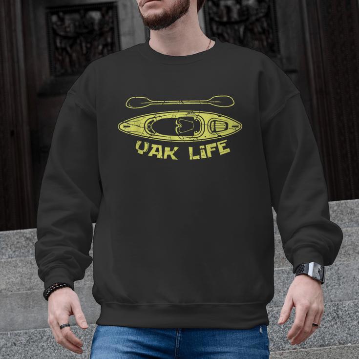 Yak Life Kayaker Or Canoeist Men Graphic Sweatshirt