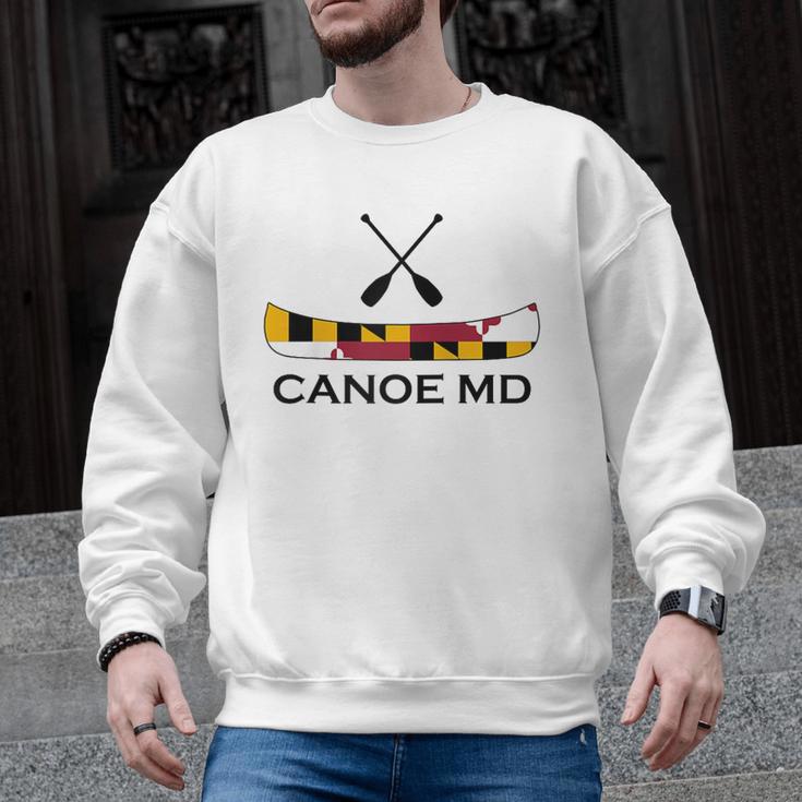 Canoe Maryland Raglan Baseball Tee Men Graphic Sweatshirt