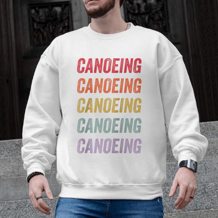 Canoeing Raglan Baseball Tee Men Graphic Sweatshirt