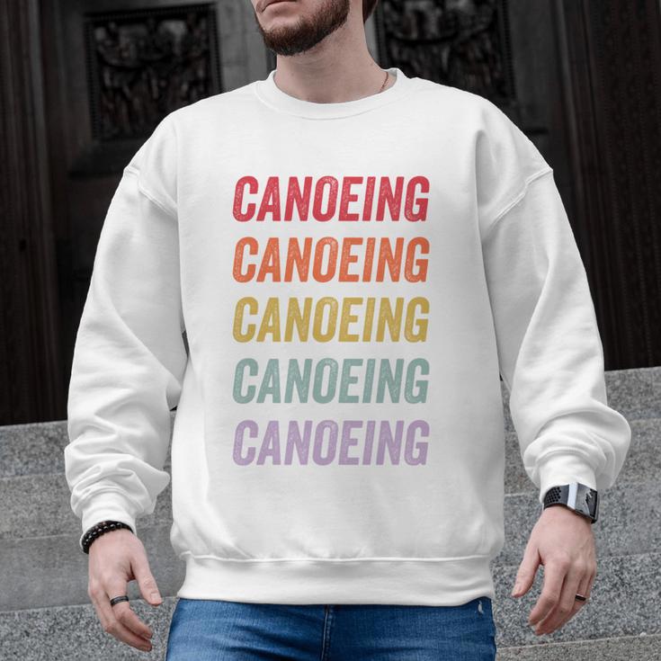 Canoeing Sweatshirt Men Graphic Sweatshirt