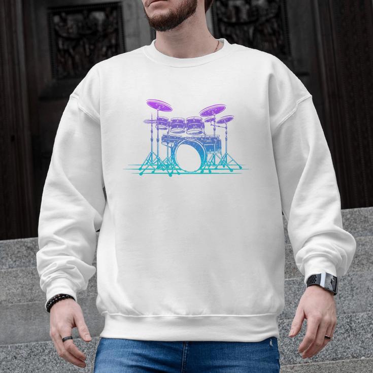 Drum Kit Set Drummer Premium Tri-Blend Men Graphic Sweatshirt, trending gift Drum Kit Set Drummer Premium Tri-Blend Men Graphic Sweatshirt, trending gift