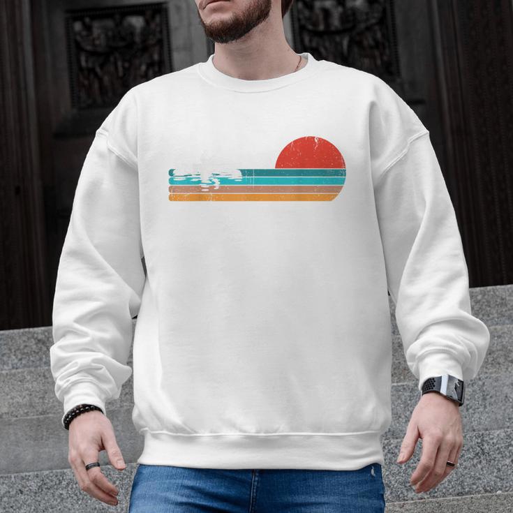 Paddling Canoe Retro Vintage For Canoeists And Paddle Men Graphic Sweatshirt