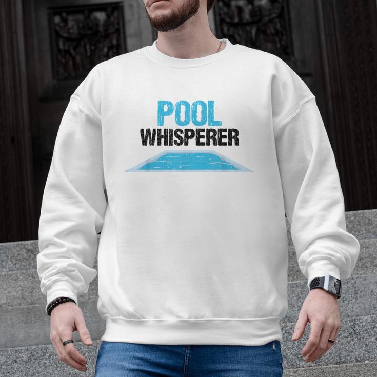 Pool Guy For Swimming Pool Boy And Pool Cleaner Men Graphic Sweatshirt