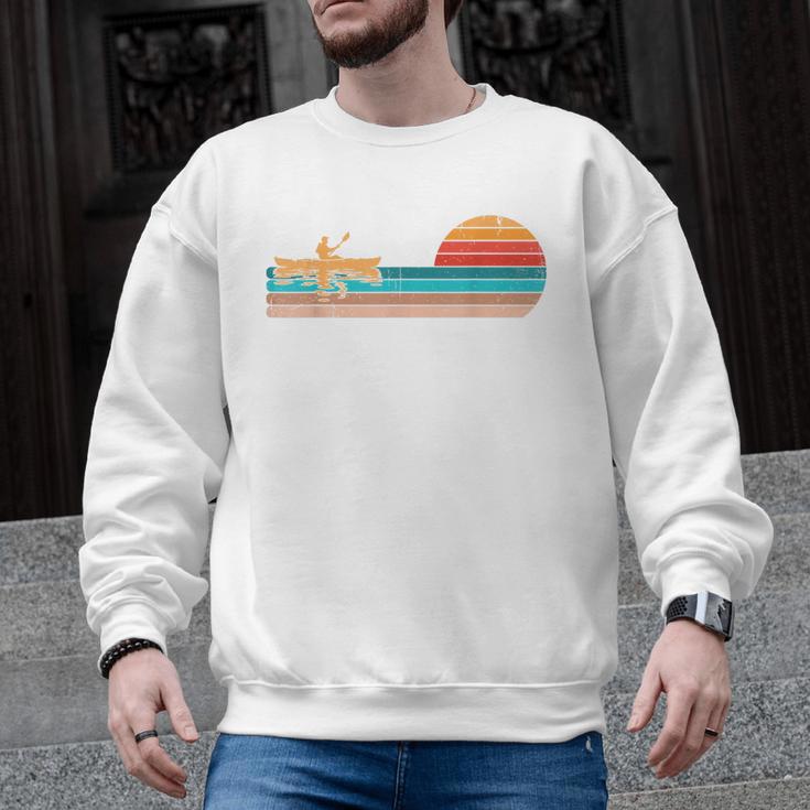 Retro Vintage For Canoeists And Paddle Men Graphic Sweatshirt