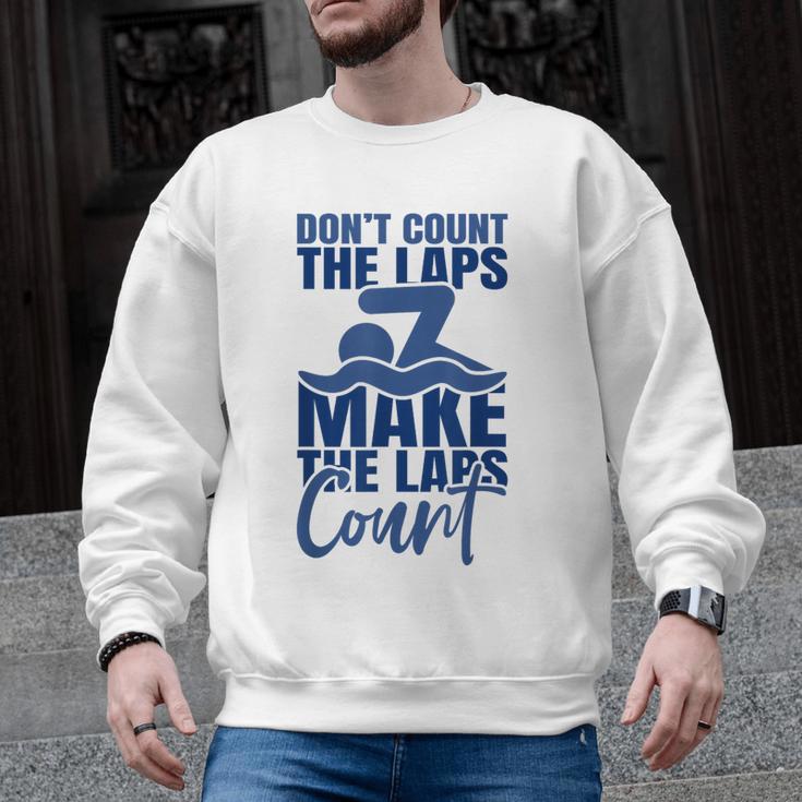Swimmer Saying Swimming Motivation Professional Swimmer Men Graphic Sweatshirt