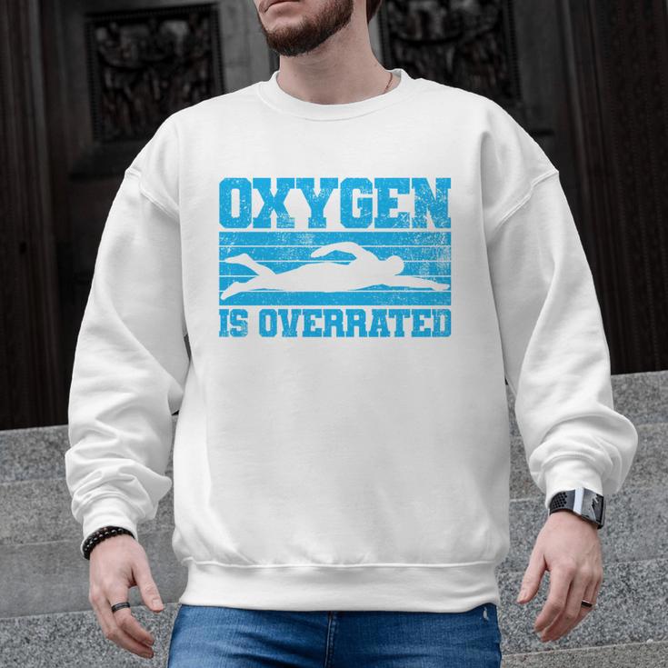 Swimming Swimmer Swim Men Graphic Sweatshirt