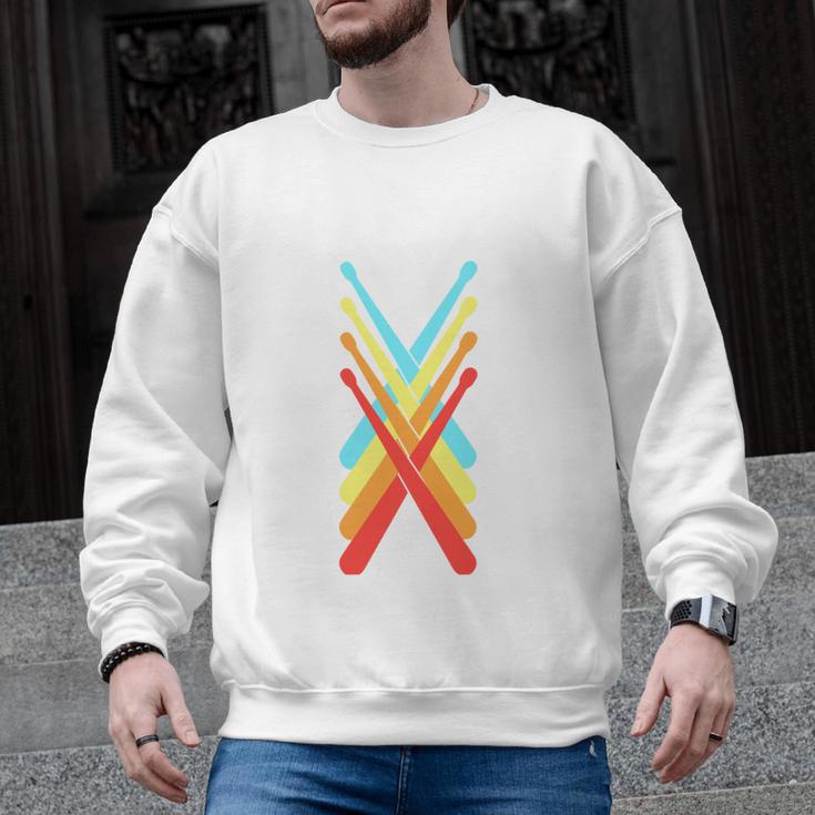 Vintage Drum Kit Percussion Drummer Men Graphic Sweatshirt, trending gift