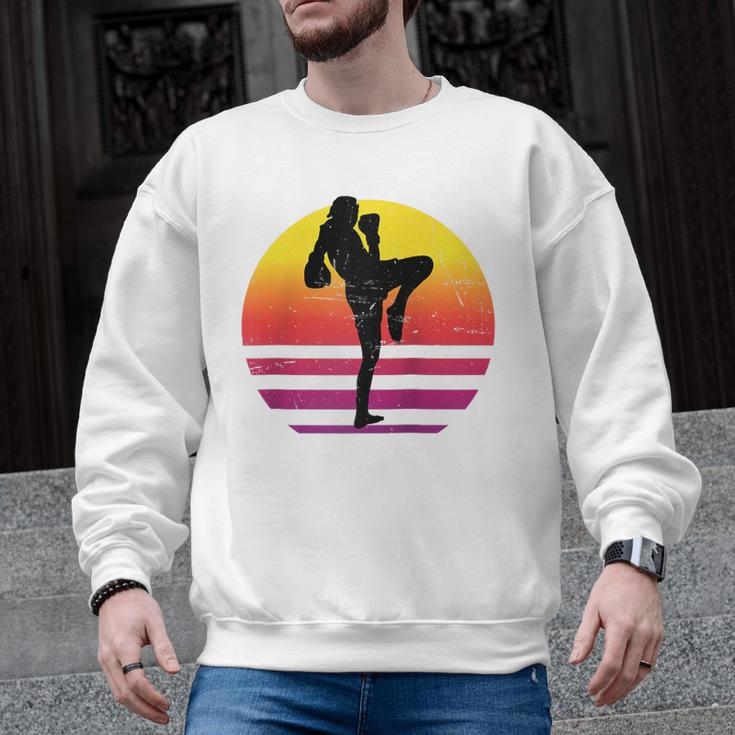 Women's Thai Boxer Thai Boxing Muay Thai Raglan Baseball Tee Men Graphic Sweatshirt, trending gift