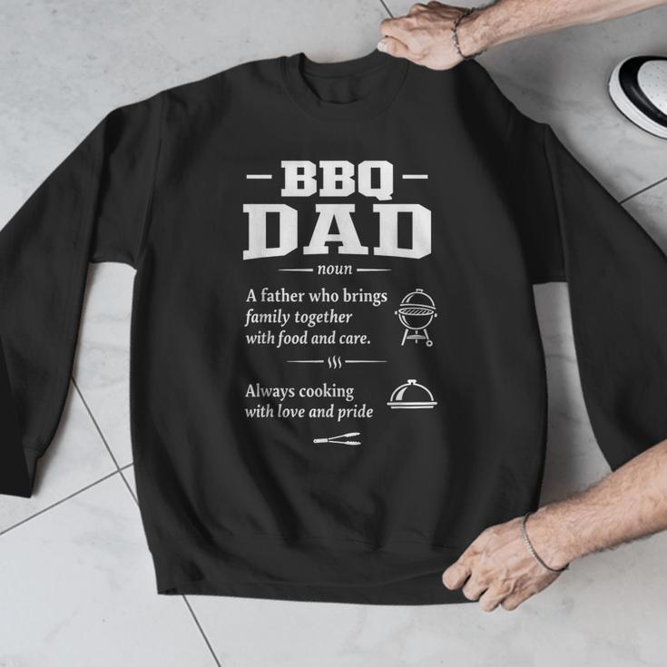 BBQ Dad Grilling Father Day Family Food Love Novelty Graphic Men Graphic Sweatshirt