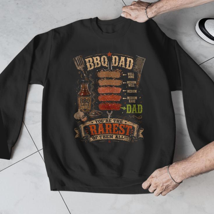 BBQ Shirt Steak BBQ Dad You'Re The Rarest Of Them All Men Graphic Sweatshirt