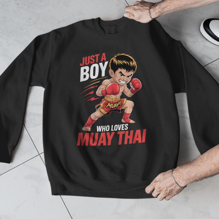 Boys Muay Thai Men Graphic Sweatshirt Boys Muay Thai Men Graphic Sweatshirt