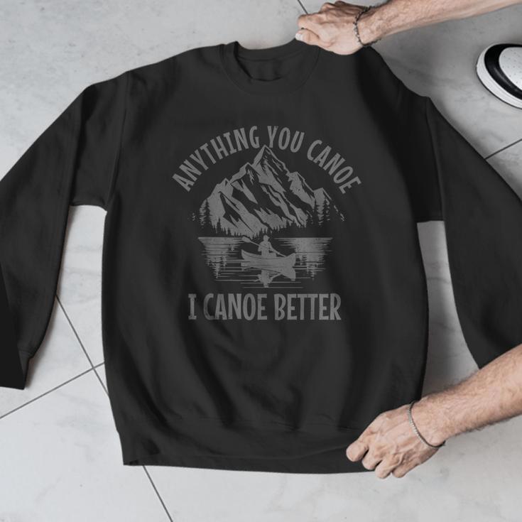 Canoe Canoeing Men Graphic Sweatshirt