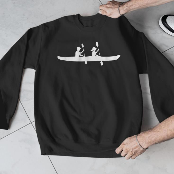 Canoe Couple Canoe Team Canoe Lover Canoeing Tour Summer Men Women Kids Men Graphic Sweatshirt