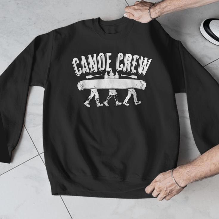 Canoe Crew Canoeing Men Graphic Sweatshirt