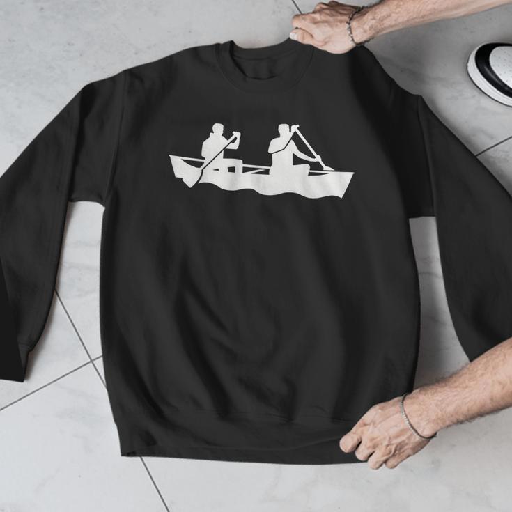 Canoe Paddlers Men Graphic Sweatshirt