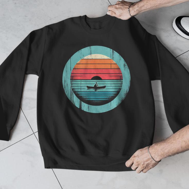 Canoe Sunset Men Graphic Sweatshirt