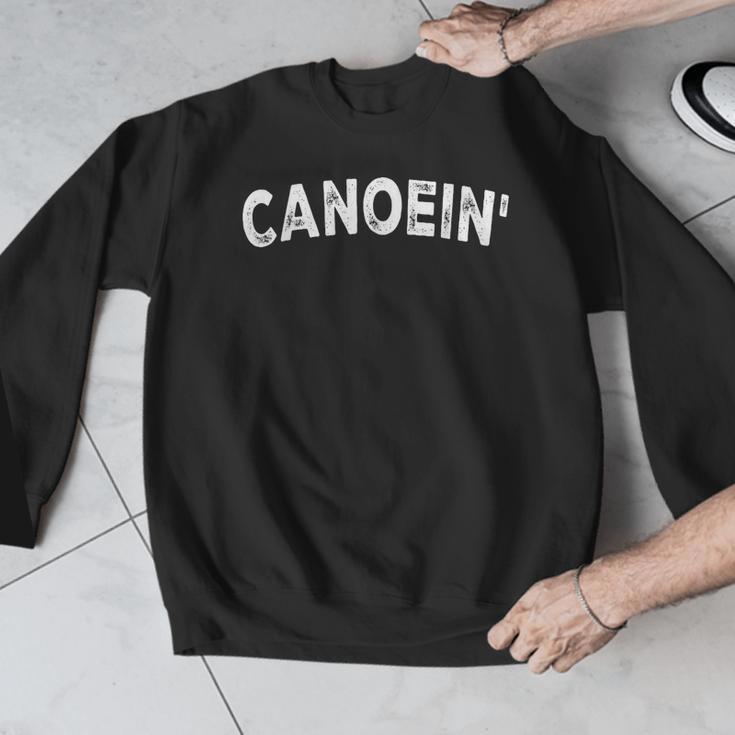 Canoein' Men Graphic Sweatshirt