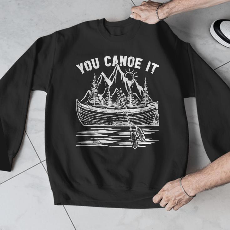 Canoeing Canoe Men Graphic Sweatshirt