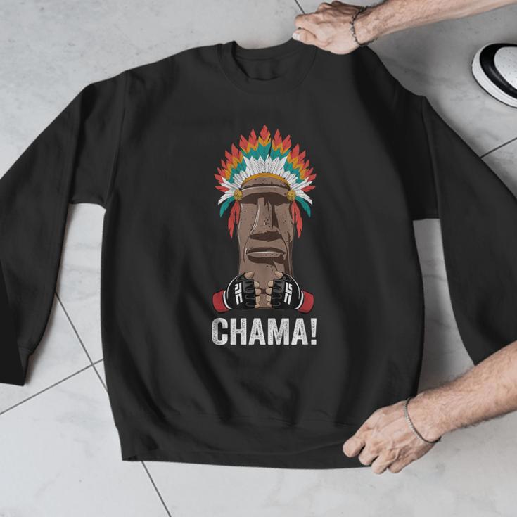Chama Fighter MMA Fan JJB Boxing Muay Thai Kickboxing Men Graphic Sweatshirt Chama Fighter MMA Fan JJB Boxing Muay Thai Kickboxing Men Graphic Sweatshirt