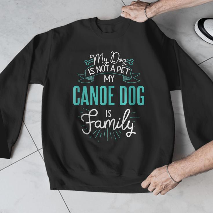 Cute Canoe Dog Shirt Family Dog For Women Men Sleeveless Men Graphic Sweatshirt