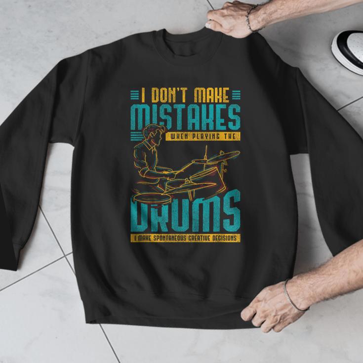 Drummer Drummer Drum Kit Men Graphic Sweatshirt