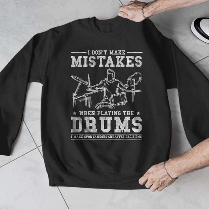 Drummer Music Drum Kit Men Graphic Sweatshirt Drummer Music Drum Kit Men Graphic Sweatshirt