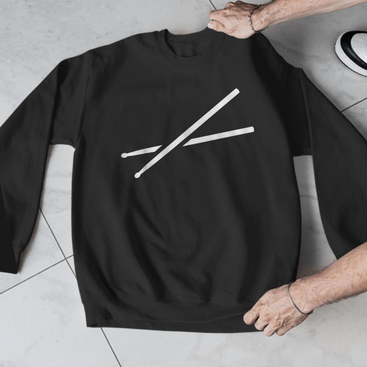 Drumsticks Drum Kit Men Graphic Sweatshirt Drumsticks Drum Kit Men Graphic Sweatshirt