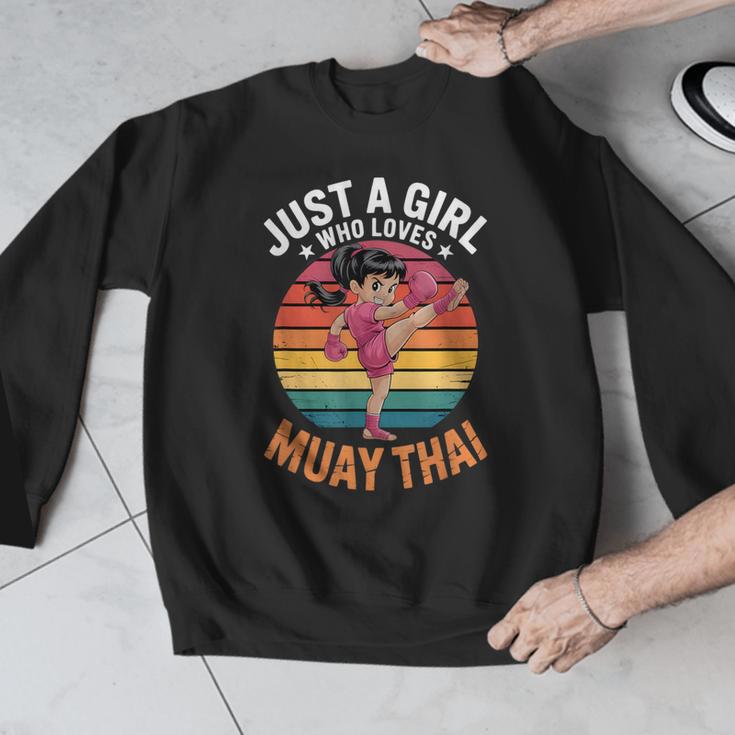 Girls Muay Thai Men Graphic Sweatshirt Girls Muay Thai Men Graphic Sweatshirt