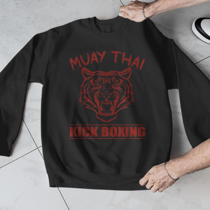 Great Muay Thai Tiger Kickboxing Martial Artist Men Graphic Sweatshirt Great Muay Thai Tiger Kickboxing Martial Artist Men Graphic Sweatshirt