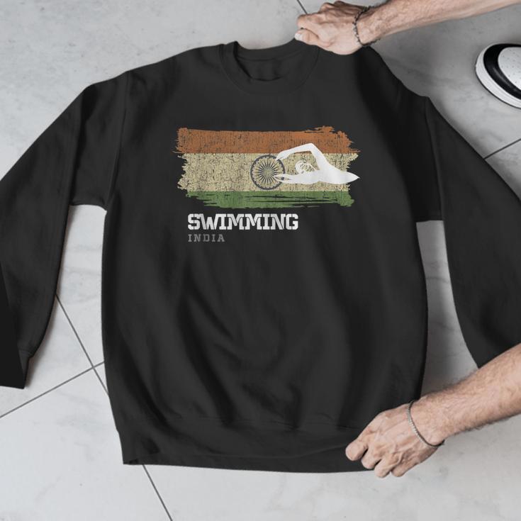 India Swimming Swimmer Water Sports Swimming Men Graphic Sweatshirt India Swimming Swimmer Water Sports Swimming Men Graphic Sweatshirt