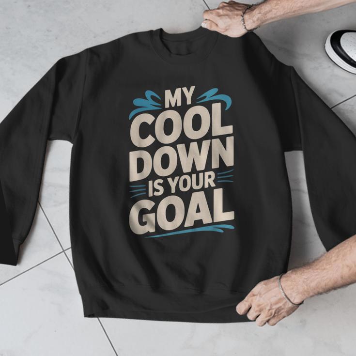 Masters Swimmer Cool Down Workout Humor Bold Swimming Men Graphic Sweatshirt Masters Swimmer Cool Down Workout Humor Bold Swimming Men Graphic Sweatshirt