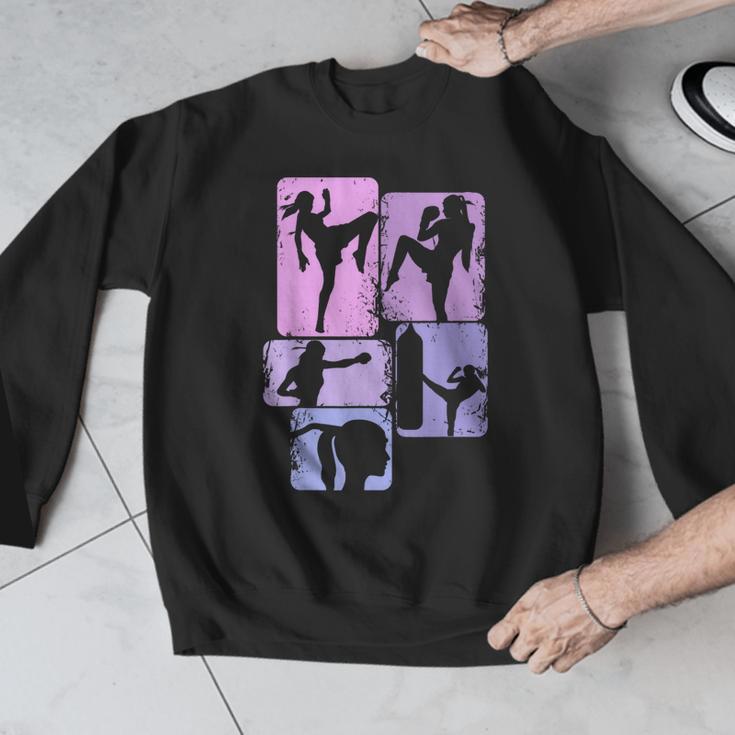 Muay Thai Thai Boxes Girls Kids Women Men Graphic Sweatshirt
