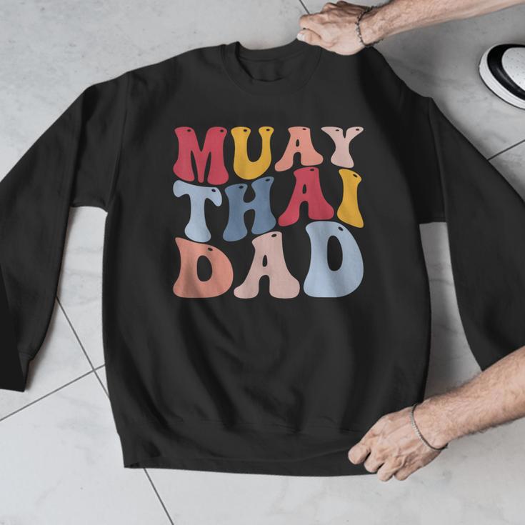Muay Thai Dad Thai Boxing Dad Men Graphic Sweatshirt Muay Thai Dad Thai Boxing Dad Men Graphic Sweatshirt