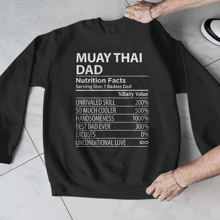 Muay Thai Dad Nutrition Facts Muay Thai Dad Men Graphic Sweatshirt Muay Thai Dad Nutrition Facts Muay Thai Dad Men Graphic Sweatshirt