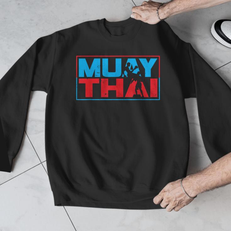 Muay Thai Fighter Boxing Martial Arts Hobby Men Graphic Sweatshirt Muay Thai Fighter Boxing Martial Arts Hobby Men Graphic Sweatshirt