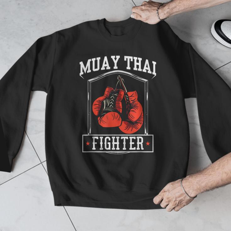 Muay Thai Fighter Hobby Boxing Martial Arts Men Graphic Sweatshirt Muay Thai Fighter Hobby Boxing Martial Arts Men Graphic Sweatshirt