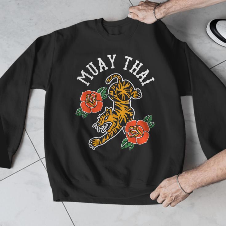 Muay Thai Fighter Hobby Martial Arts Boxing Men Graphic Sweatshirt Muay Thai Fighter Hobby Martial Arts Boxing Men Graphic Sweatshirt