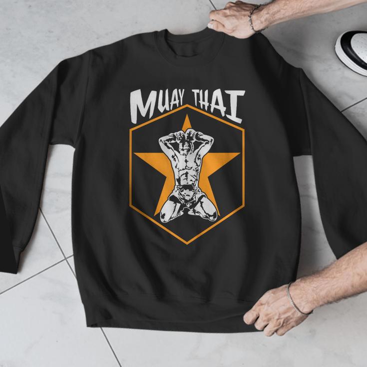 Muay Thai Fighter Sleeveless Men Graphic Sweatshirt Muay Thai Fighter Sleeveless Men Graphic Sweatshirt
