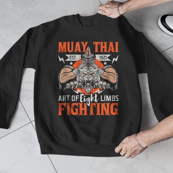 Muay Thai Fighting MMA Thai Boxing Mixed Martial Arts Men Graphic Sweatshirt Muay Thai Fighting MMA Thai Boxing Mixed Martial Arts Men Graphic Sweatshirt