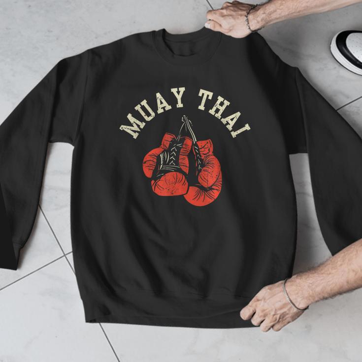 Muay Thai Hobby Boxing Fighter Martial Arts Men Graphic Sweatshirt Muay Thai Hobby Boxing Fighter Martial Arts Men Graphic Sweatshirt