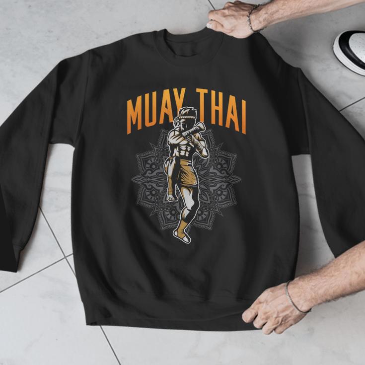 Muay Thai Hobby Martial Arts Fighter Boxing Men Graphic Sweatshirt Muay Thai Hobby Martial Arts Fighter Boxing Men Graphic Sweatshirt