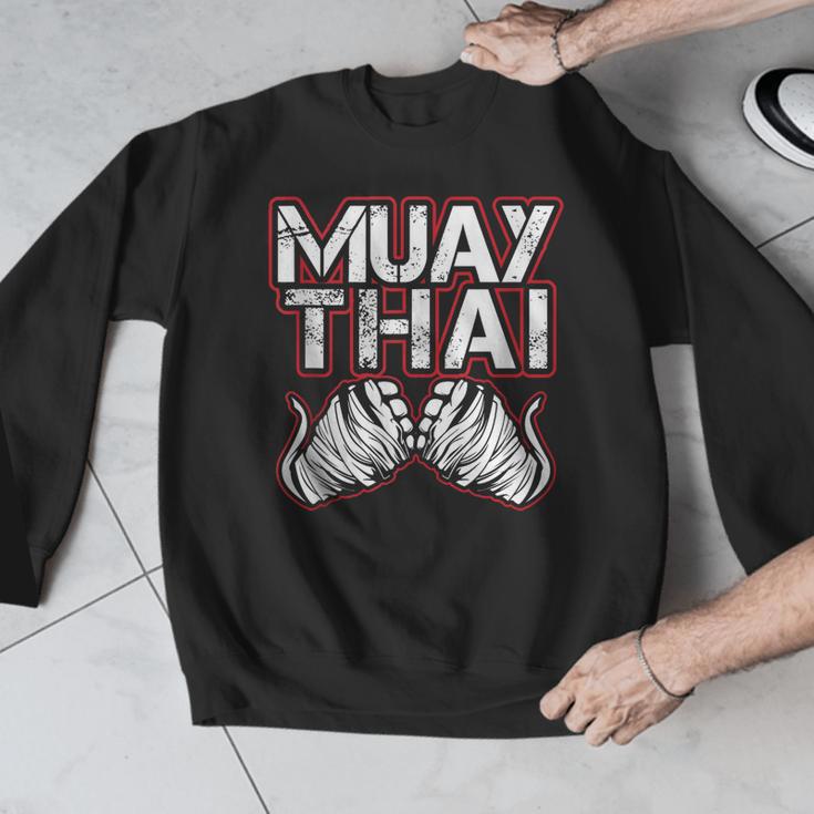Muay Thai Lover For Fight Fans Men Graphic Sweatshirt