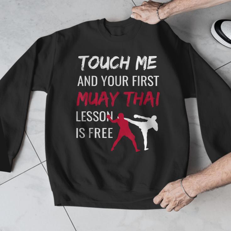 Muay Thai Martial Arts Combat Sports Self Defense Men Graphic Sweatshirt Muay Thai Martial Arts Combat Sports Self Defense Men Graphic Sweatshirt